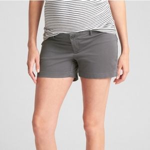 Twill Maternity Shorts